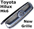 View Item Toyota Hilux Mk6 Replacement Grille - 2009 style ( standard graphite & chrome )